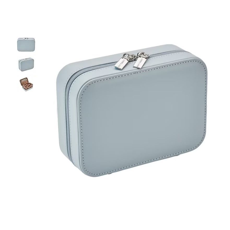 Wholesale Footwear Sophia Joy Blue Travel Jewelry Case C/p 12