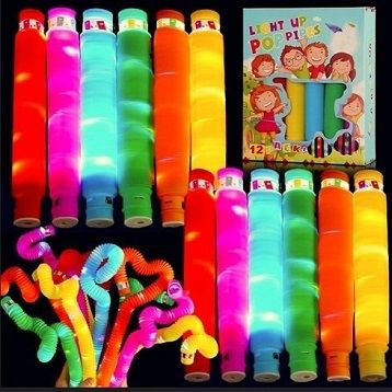 Wholesale Footwear LighT-Up Pop Tube Party Favor