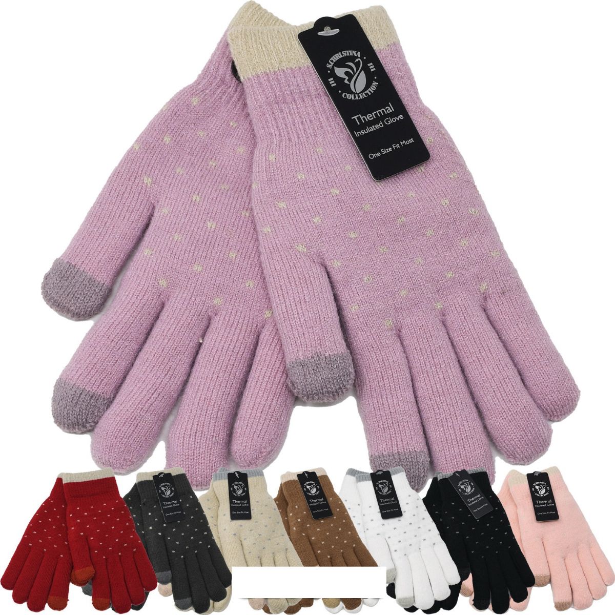 Wholesale Footwear Women's Winter Gloves Fleece Gloves