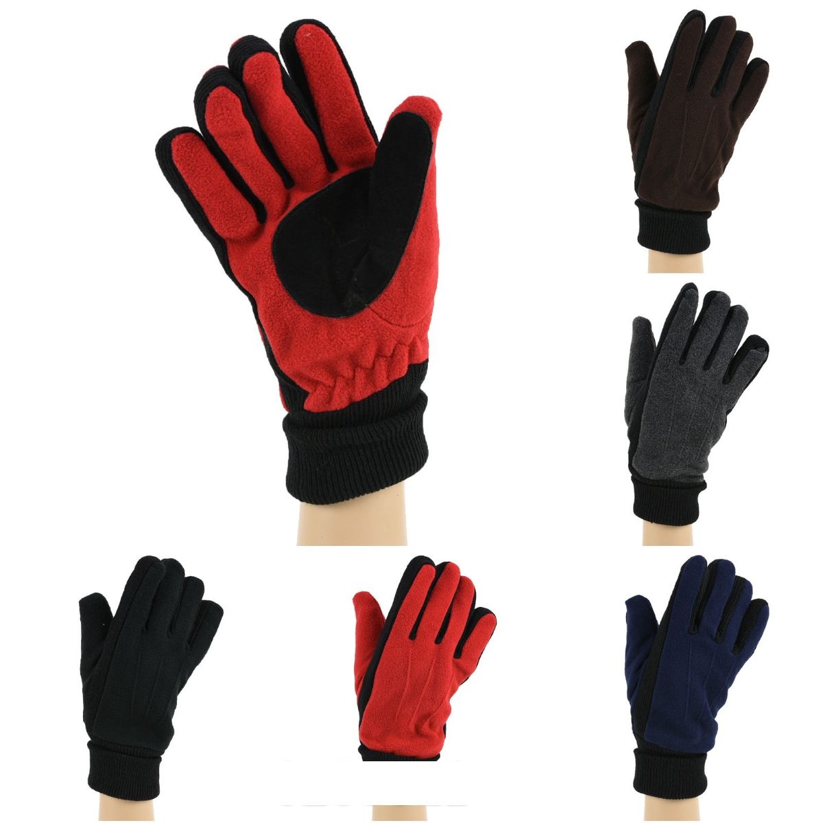 Wholesale Footwear Women's Winter Gloves Fleece Gloves