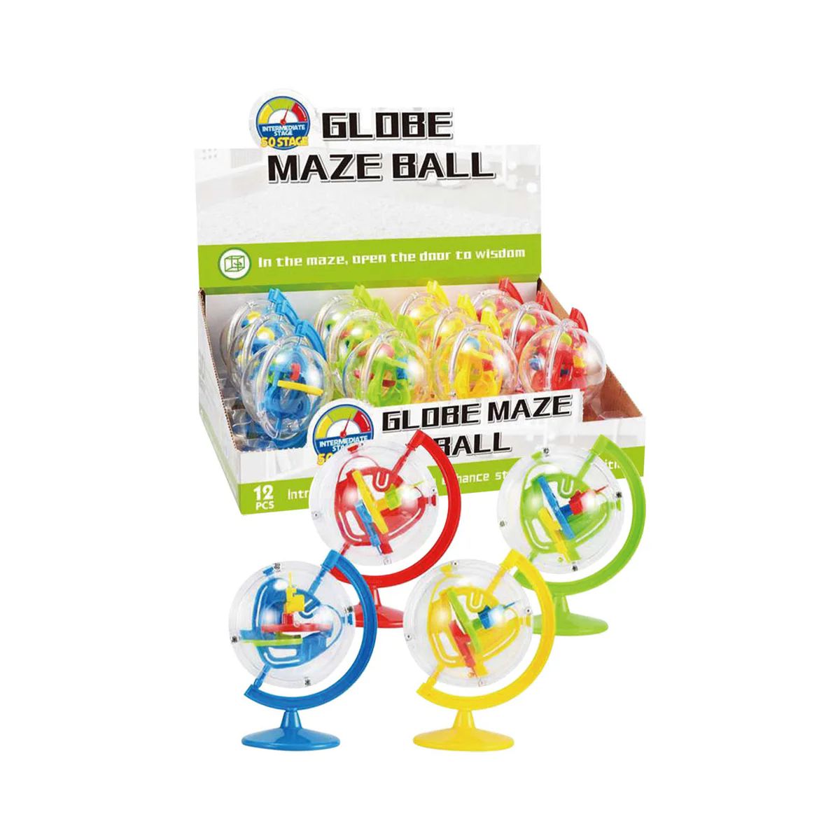 Wholesale Footwear Globe Maze Ball Game Assorted Colors