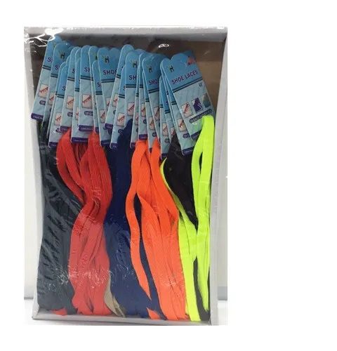 Wholesale Footwear Flat Shoelaces 48 Inches Casual Formal
