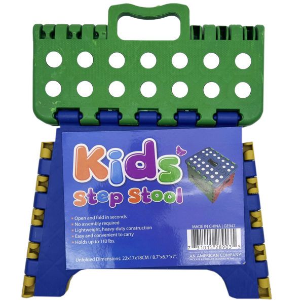 Wholesale Footwear Colorful Foldable Kids Step Stool