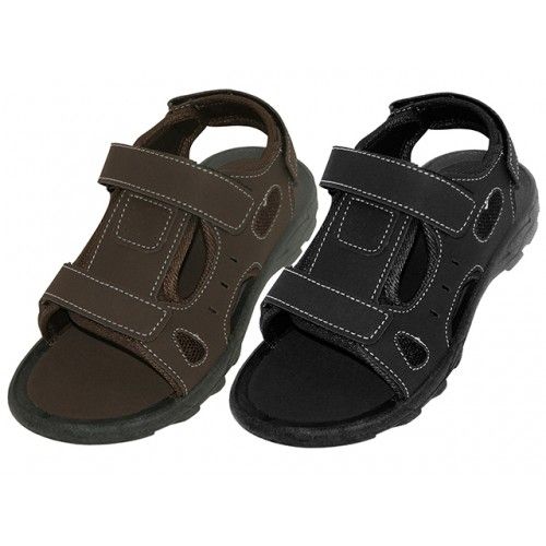 Wholesale Footwear Boy's Double Velco Strap Sandals
