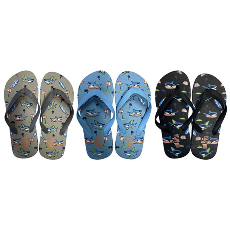 Wholesale Footwear BOYS FLIP FLOPS 3 ASSORTED