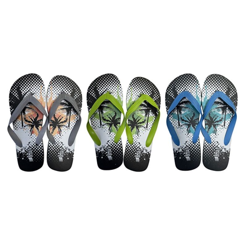 Wholesale Footwear Men Flip Flops 3 Assorted