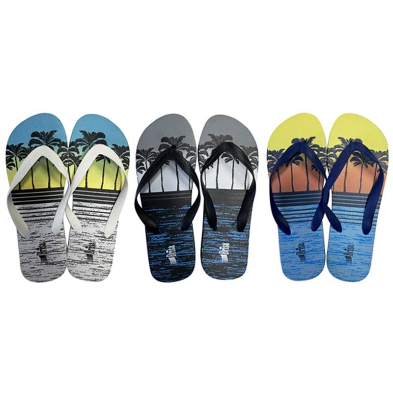 Wholesale Footwear Men Flip Flops 3 Assorted