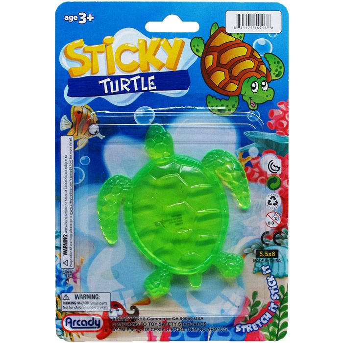 Wholesale Footwear Grabber Turtle On Blister Card, 2 Assrt Clrs