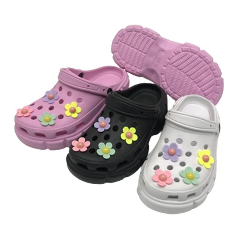 Wholesale Footwear Ladies Rainbow Clog 3 Assorted