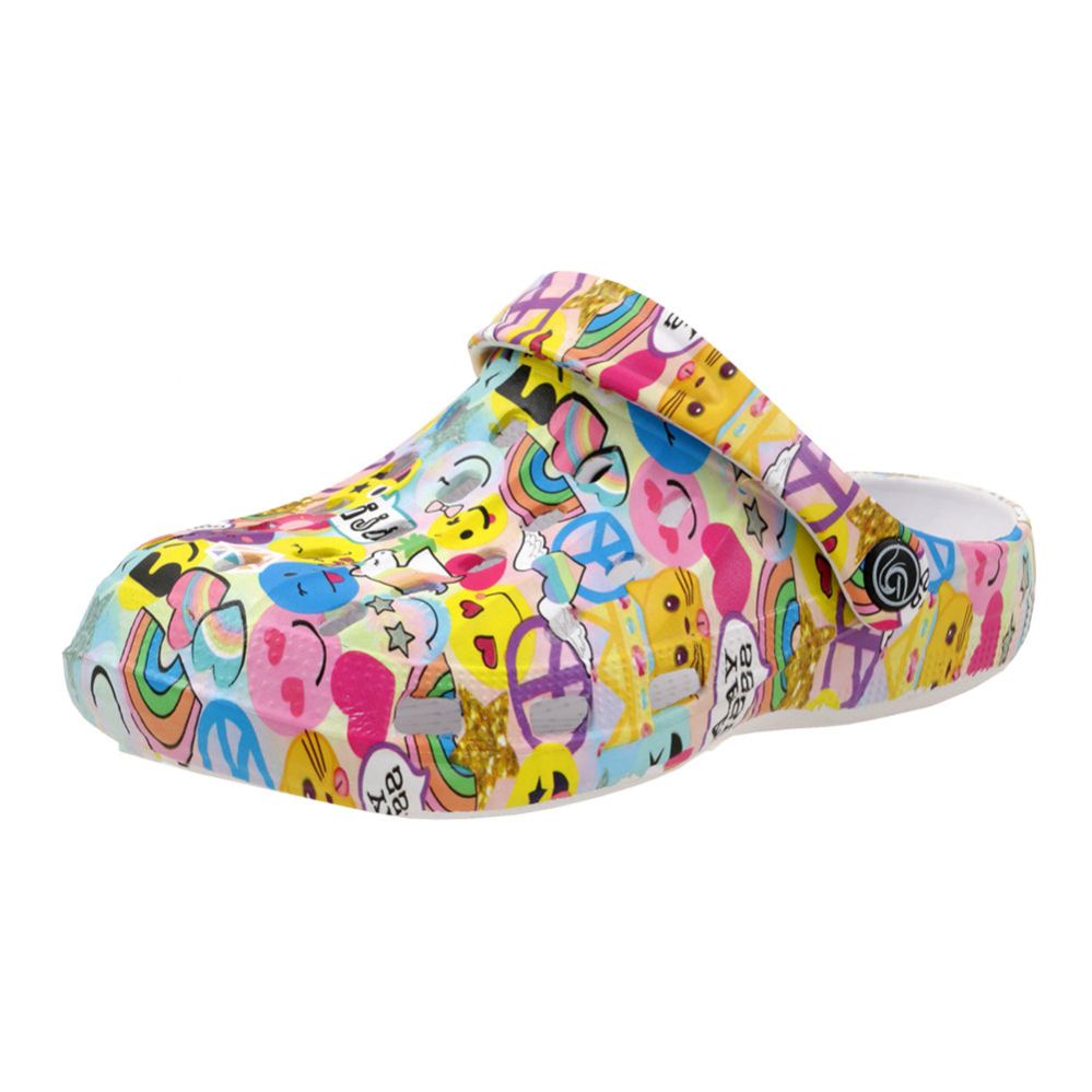 Wholesale Footwear Girls Print Clog Print 2