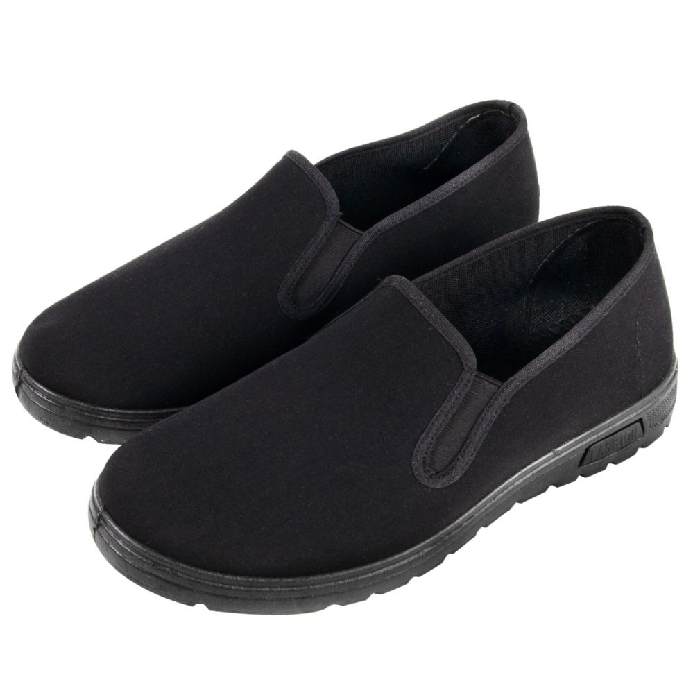 Wholesale Footwear Adult's Black Shoes