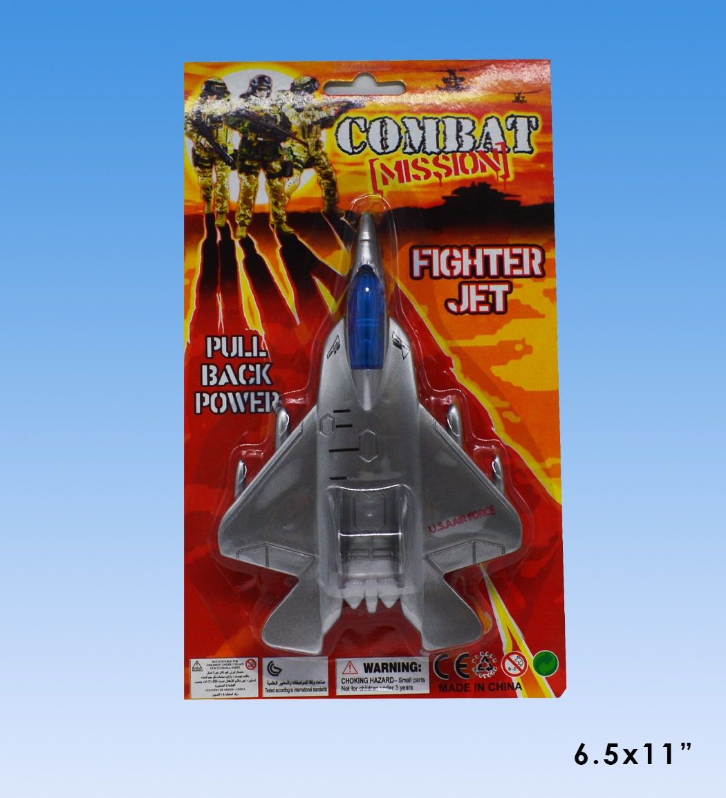 Wholesale Footwear Pull Back Airplane In Blister Card