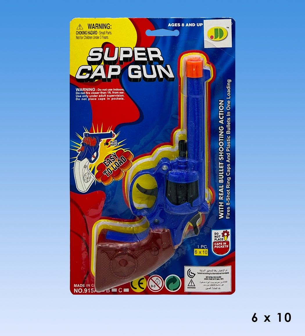 Wholesale Footwear Cap Gun In Blister Card