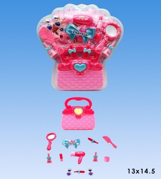 Wholesale Footwear Beauty Set With Purse In Double Blister