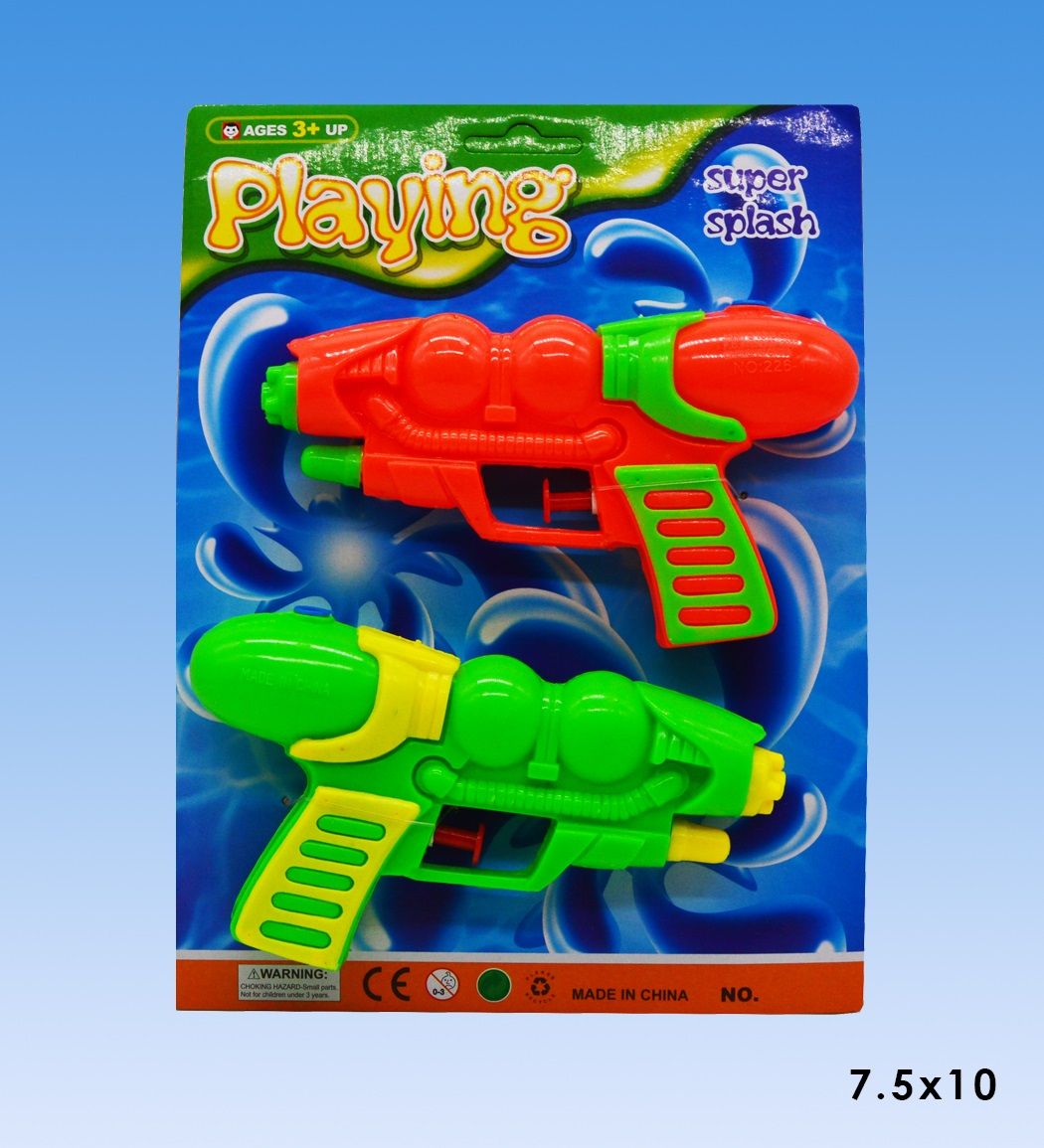 Wholesale Footwear 2pcs Water Gun In Blister