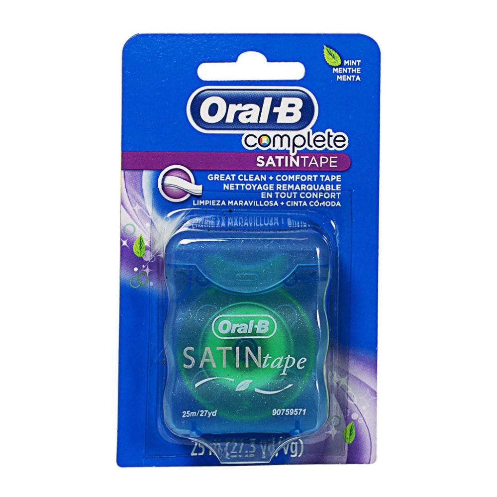 Wholesale Footwear OraL-B Satin Tape Dental Floss Mint - 25 m.