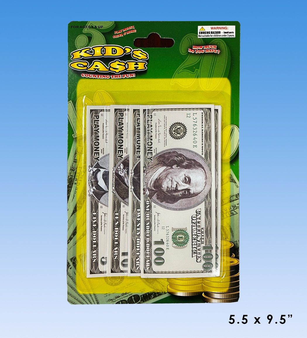 Wholesale Footwear Money Play Set In Blister Card