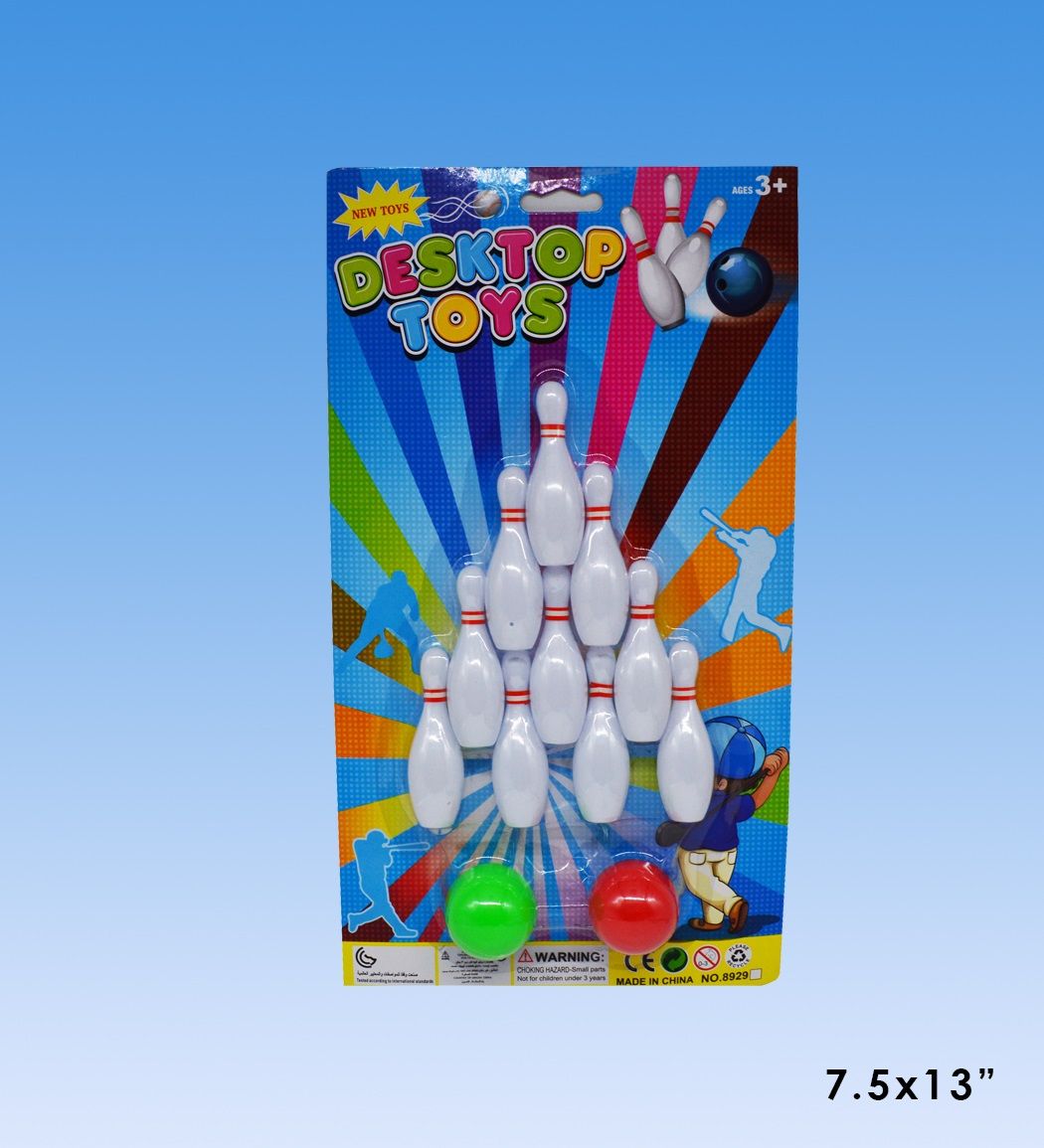 Wholesale Footwear Bowling Play Set In Blister Card