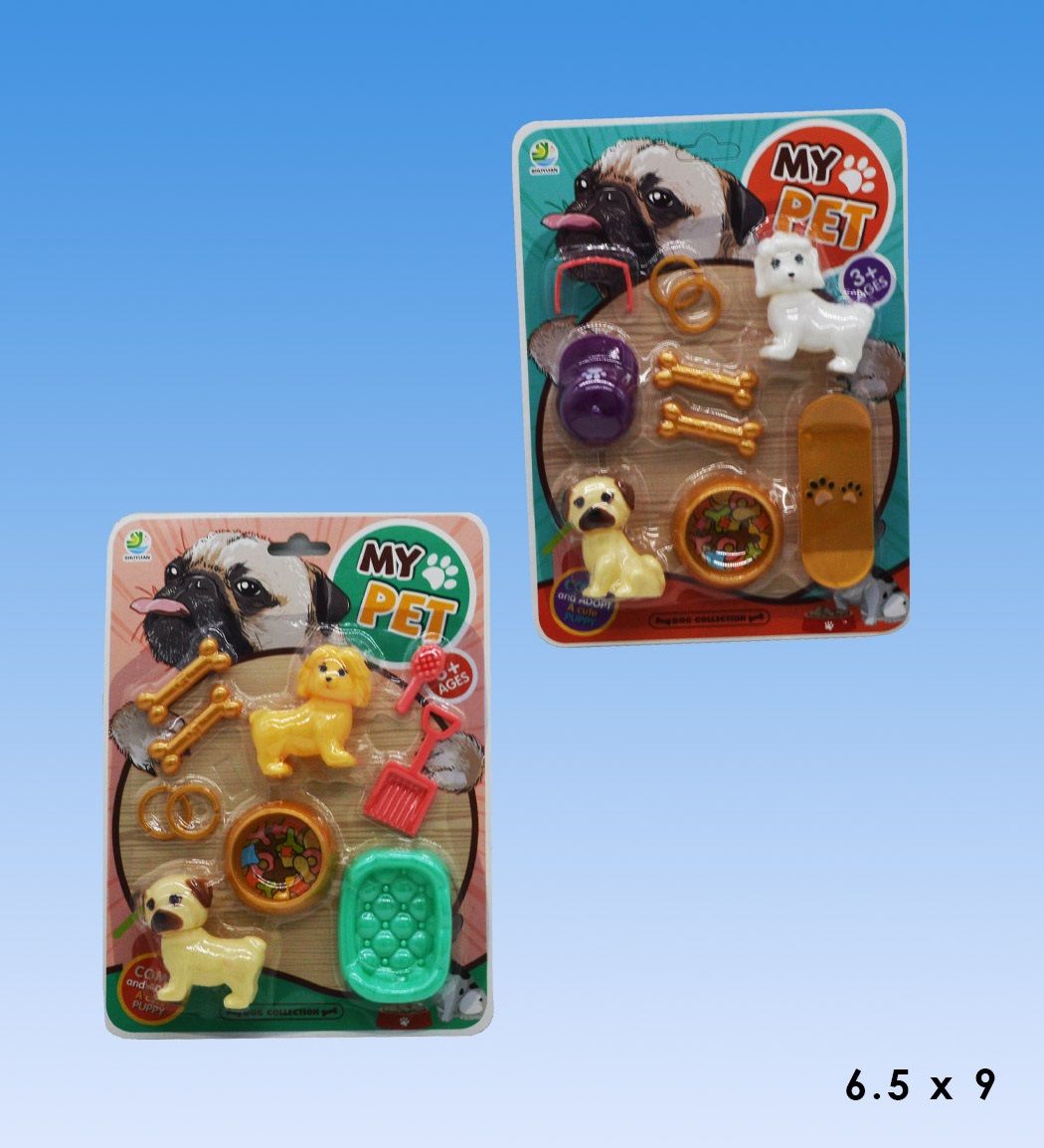 Wholesale Footwear My Pet 2pc Playset In Blister