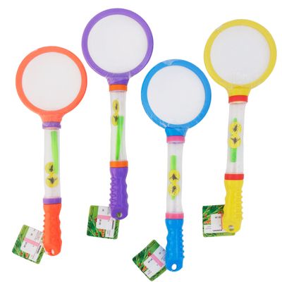 Wholesale Footwear Kids Bug Exploring 13in Ps Magnify Set W/ Tweezer In Compartment Handle 6 Asst Colors