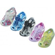 Wholesale Footwear Toddler TiE-Dye  Touch Closure Upper Sport Clogs
