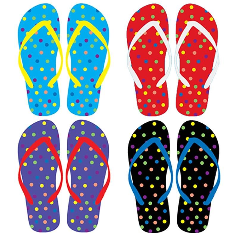 Wholesale Footwear Girls Flip Flops 4 Assorted Styles