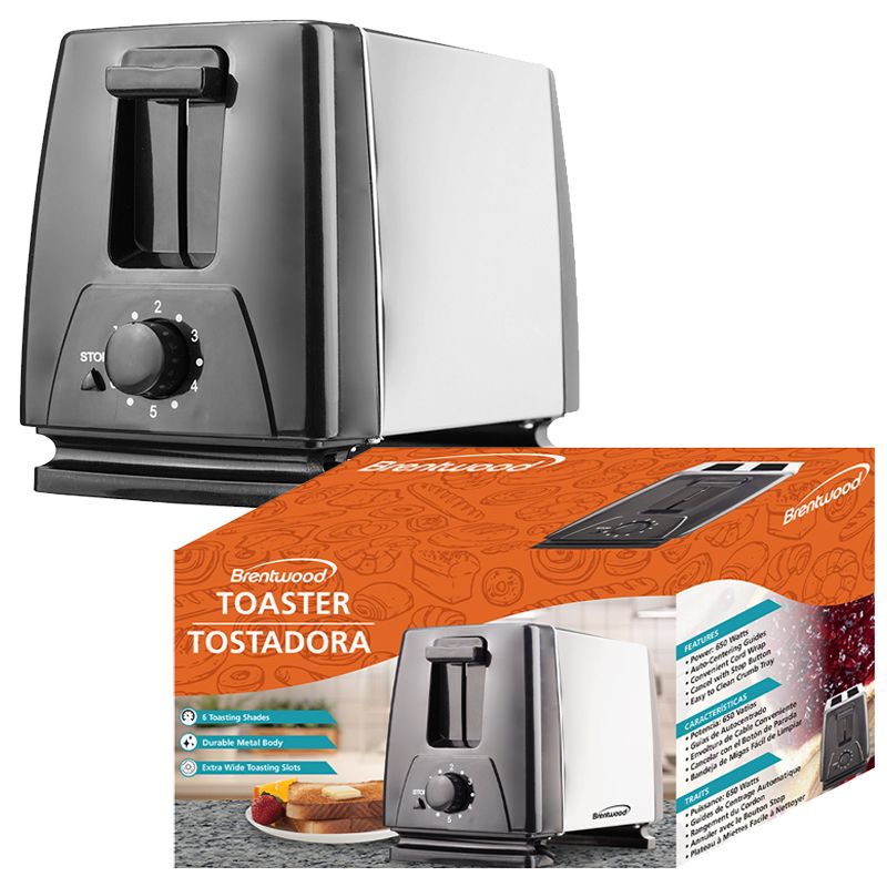 Wholesale Footwear 2 Slice Toaster