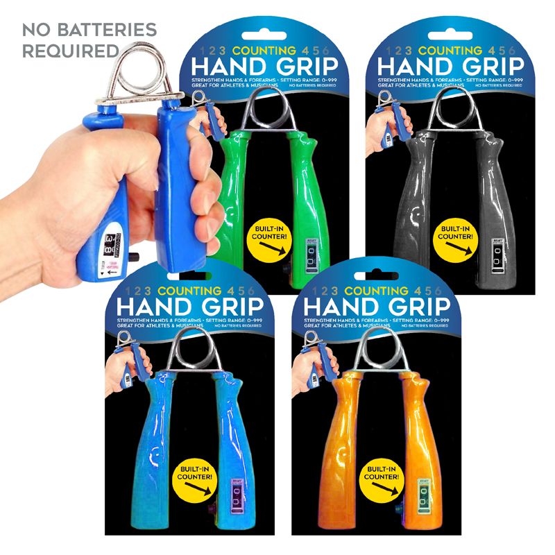Wholesale Footwear Hand Grip With Counter. 4 Colors