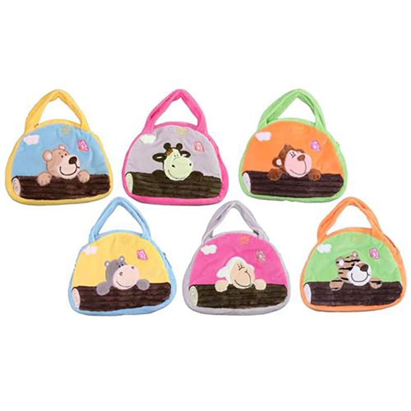 Wholesale Footwear Kids Animal Purse 6 Assorted Styles