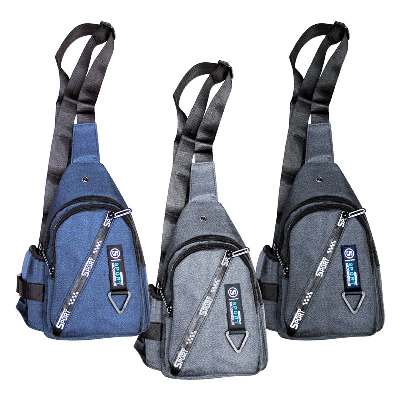 Wholesale Footwear Deluxe Chest Bag 12"x6.5" 3 Colors