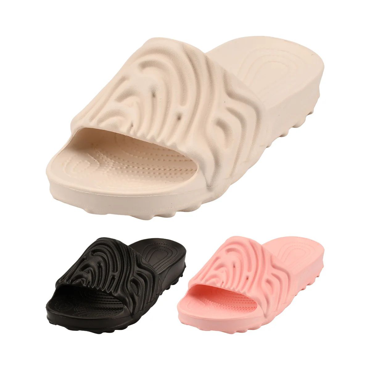 Wholesale Footwear Women's Puffy Slipper