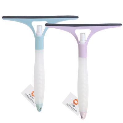 Wholesale Footwear Squeegee W/ 125ml Built In Spray Handle 3 Asst Colors/ ht