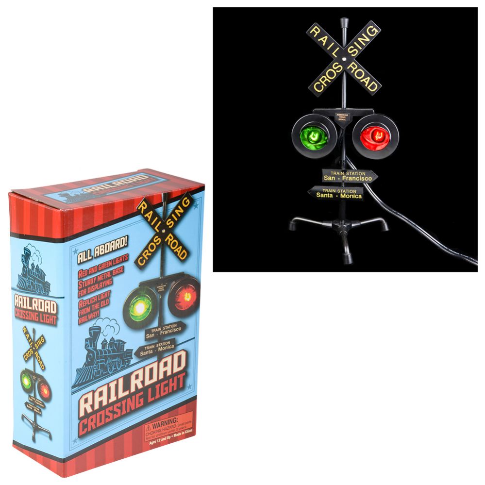 Wholesale Footwear 9" Railroad Crossing Light