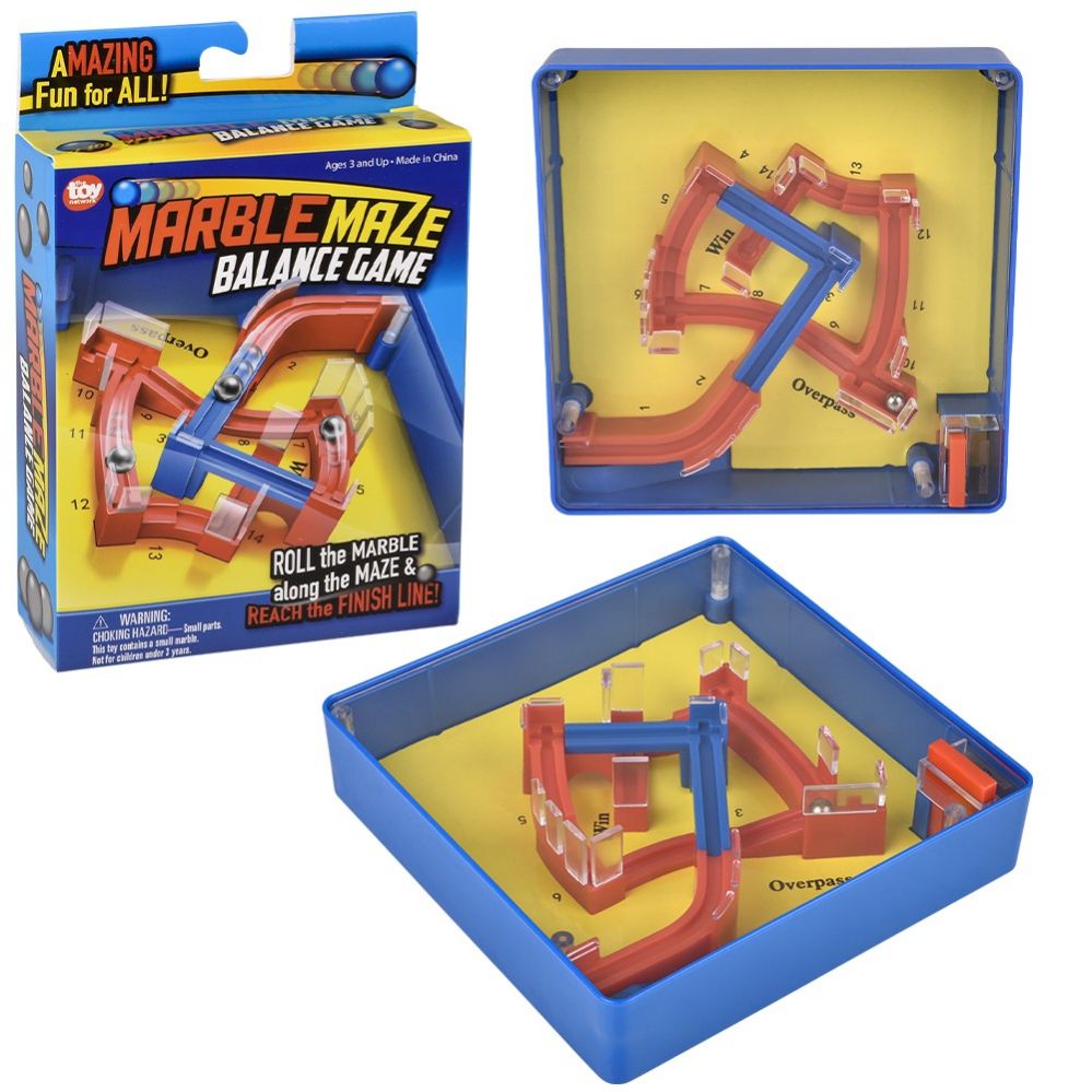 Wholesale Footwear 6" Desk Top Marble Balance Game