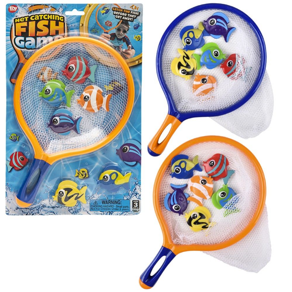 Wholesale Footwear 11.75" Fishing Net Catch Game