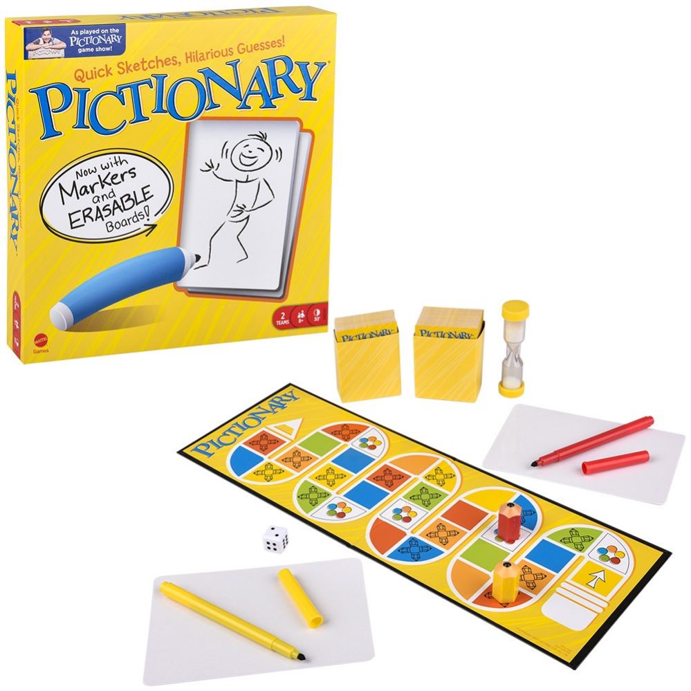 Wholesale Footwear Mattel Pictionary Game