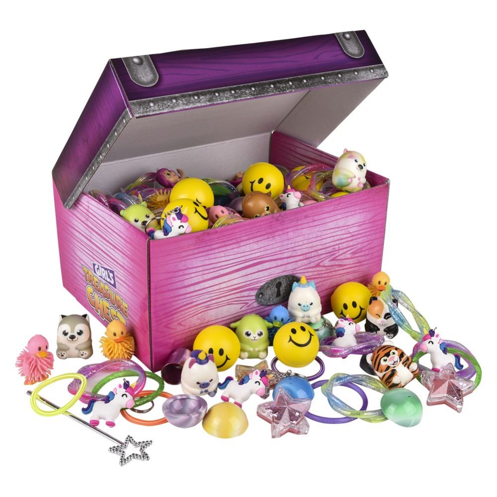Wholesale Footwear Girl Treasure Chest Toy Assortment (100pcs/box)