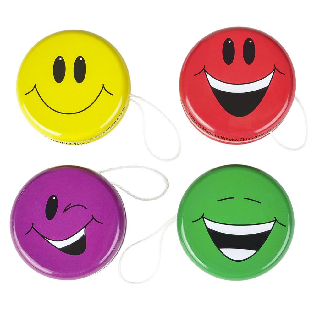 Wholesale Footwear 2" Smile Face YO-yo