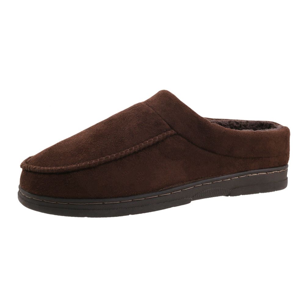 Wholesale Footwear Men's Winter Slippers Brown