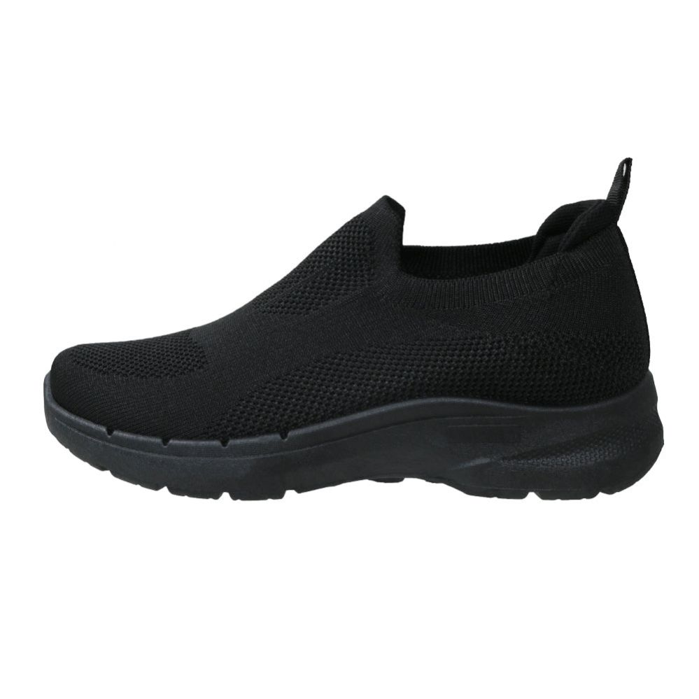 Wholesale Footwear Womens Slip On Sneakers Black