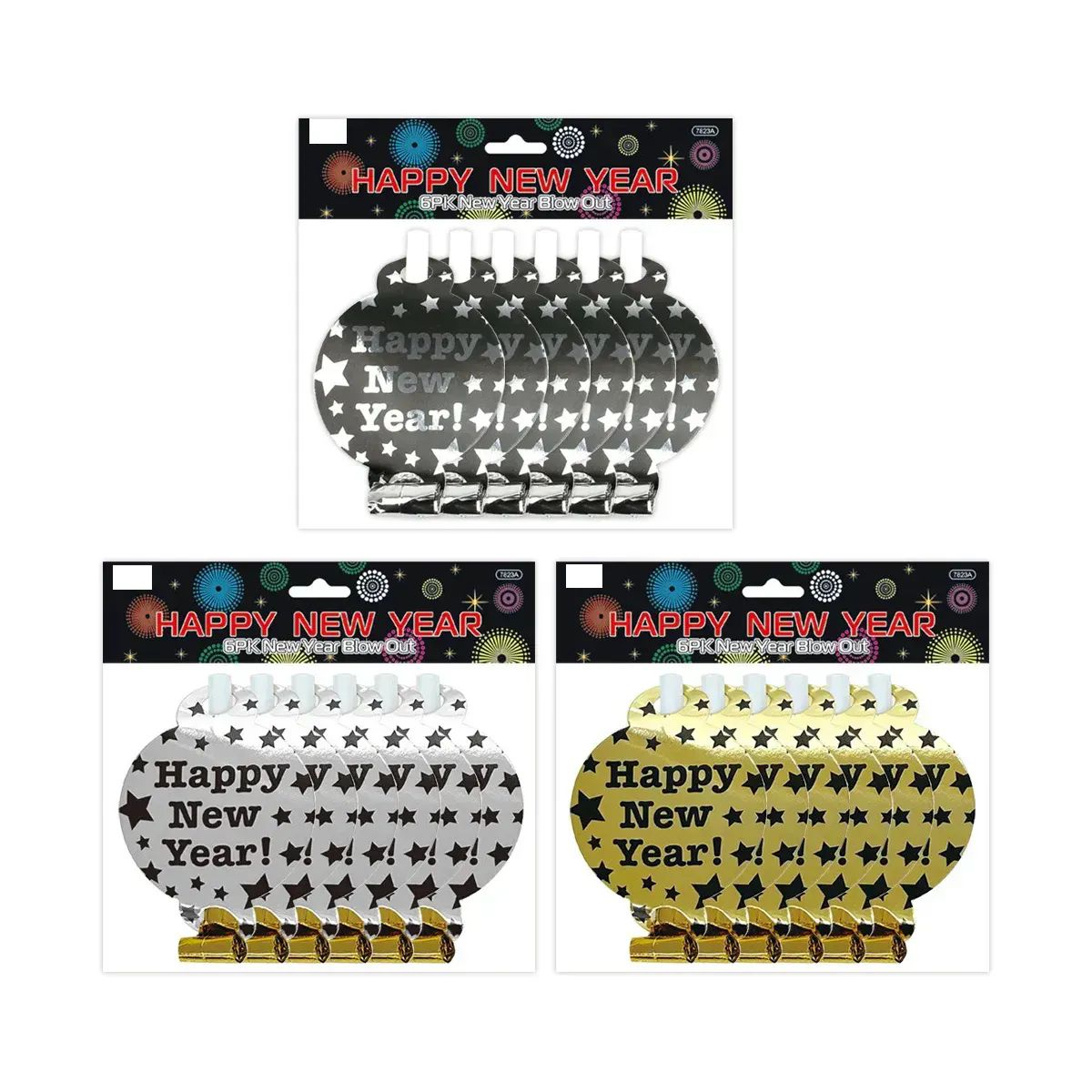 Wholesale Footwear New Year Party Blow Out 6pc Pack
