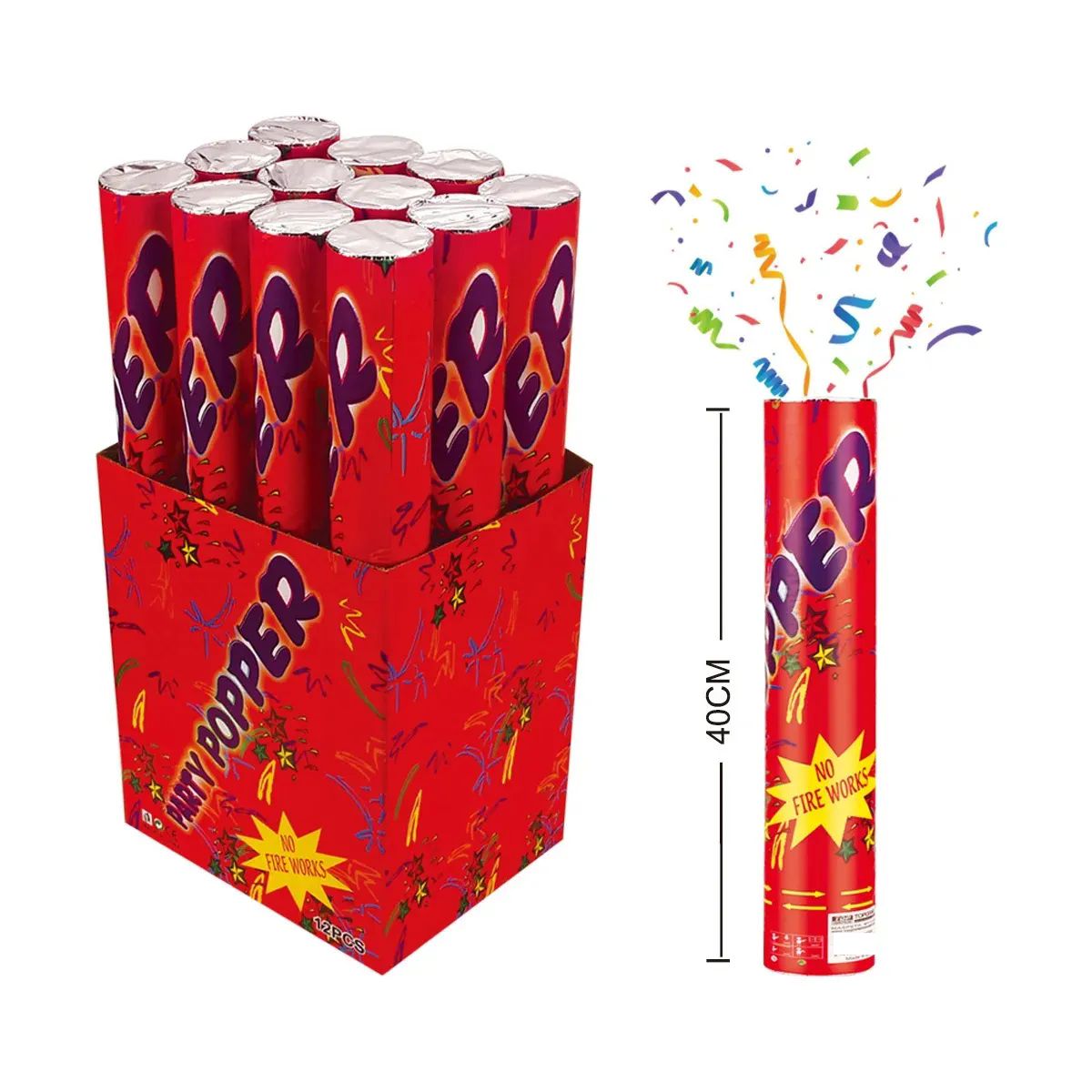 Wholesale Footwear Party Confetti Popper 40cm