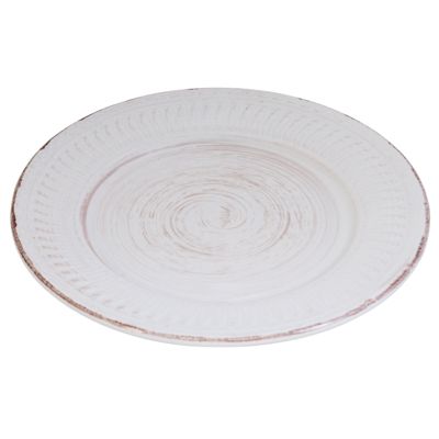 Wholesale Footwear Salad Plate 8.5in Cosenza White