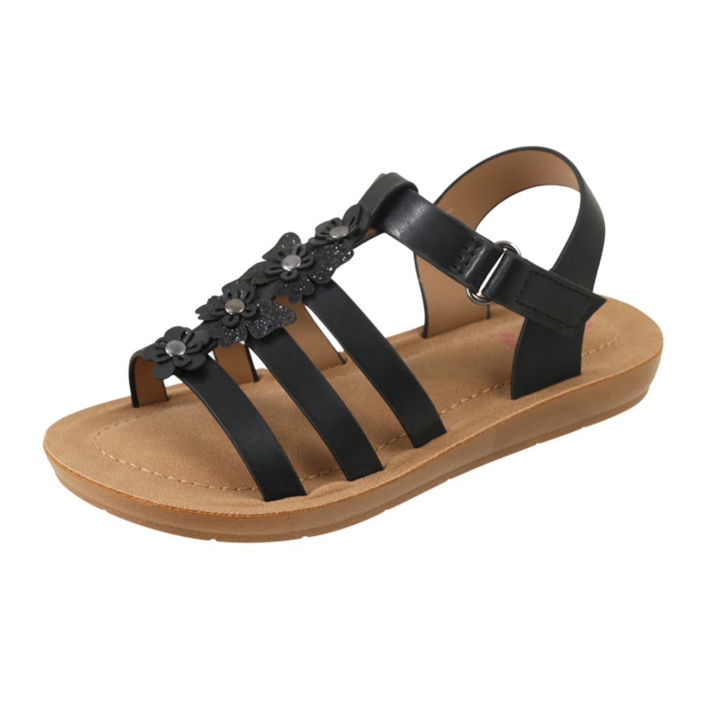 Wholesale Footwear Girl's Sandals Black