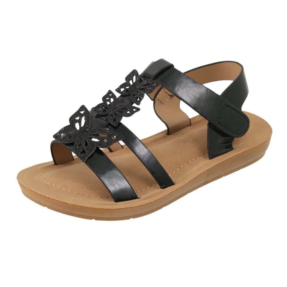 Wholesale Footwear Girl's Sandals Black