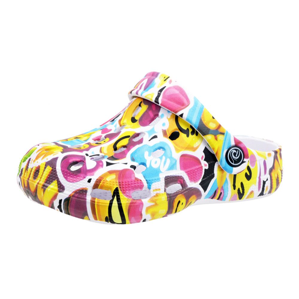 Wholesale Footwear Unisex  Emoji Clog Space Dino
