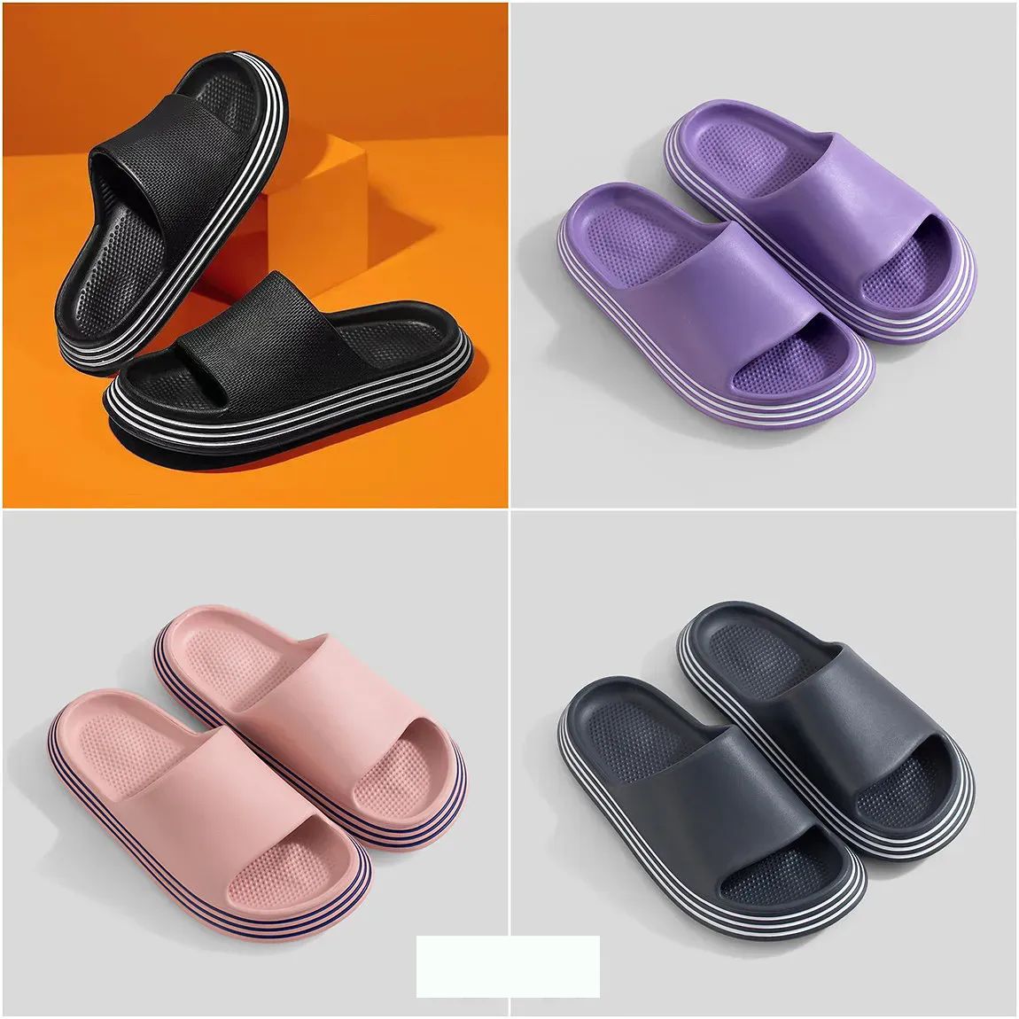 Wholesale Footwear Womens Slipper Summer Soft Cushion 60 Pairs