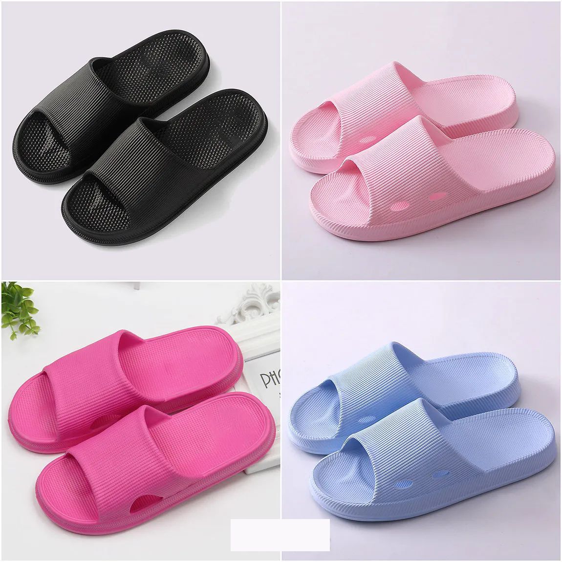 Wholesale Footwear Womens Slipper Summer Soft Cushion 60 Pairs