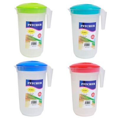 Wholesale Footwear Pitcher 2l 4 Assorted Colors