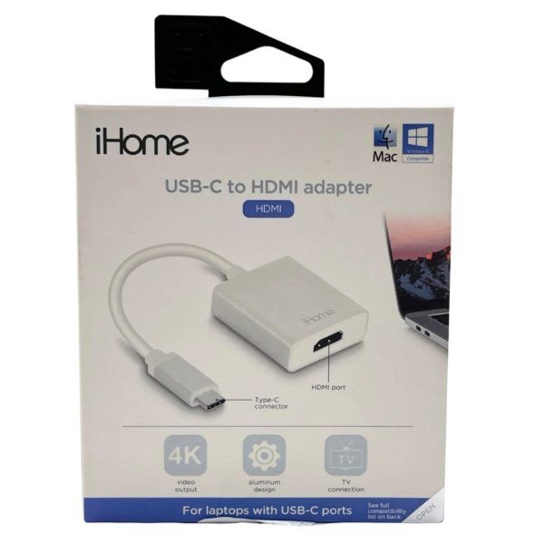 Wholesale Footwear Ihome Usb C To Hdmi 4k Adapter With Aluminum Tips